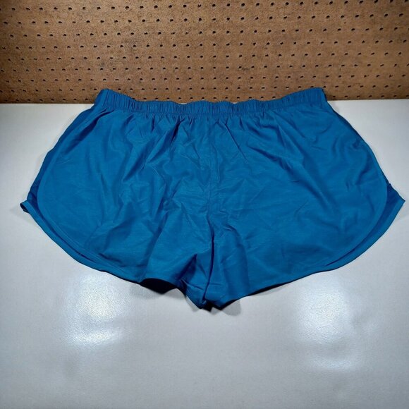 Nike womens heathered blue Tempo lined running shorts 2X cz2857 NWT - Picture 3 of 3